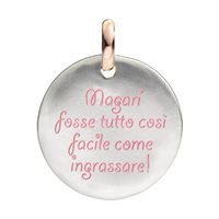 Pendente Queriot Donna Monete in Argento F13A03M2840 - F13A03M2840